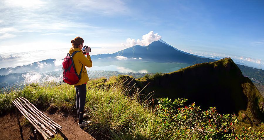 Mount Batur Sunrise Trekking + White Water Rafting at Telaga Waja
